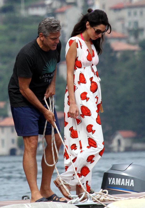 Photo:  Amal Alamuddin and George Clooney 10